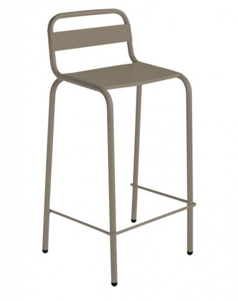 Tabouret Avignon Taupe Front